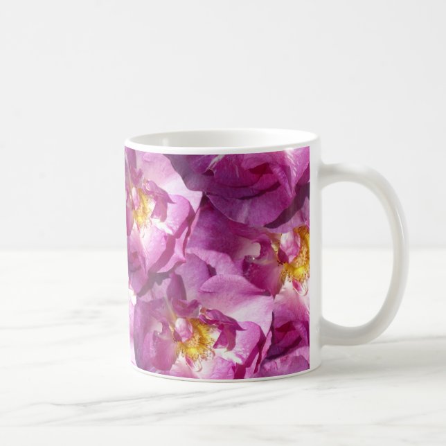 Pink Roses Photo  Classic Mug (Right)