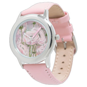 Pink Roses - Special For You - Original Painting Watch