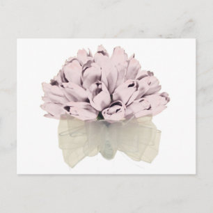 Pink Roses / The Wedding ~ Postcard / Invitation