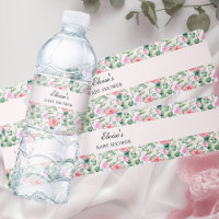Pink Roses Watercolor Floral Personalised