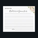 Pink Roses Wedding Advice card shower Flyer<br><div class="desc">Add your information and for further customisation,  click the link "click to customise further".
~ Check collection for matching games,  invitation,  signs,  and more ~</div>