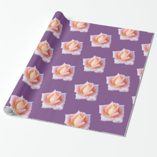 Pink Roses Wrapping Paper