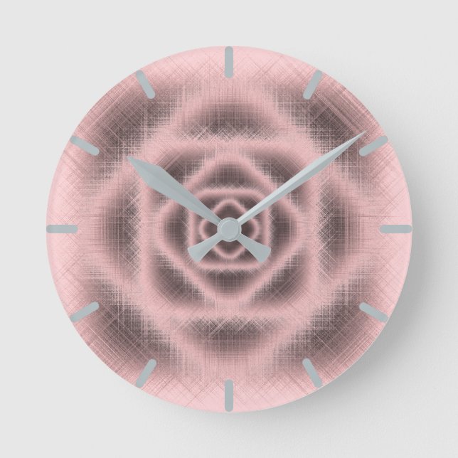 PINK ROUND CLOCK (Front)
