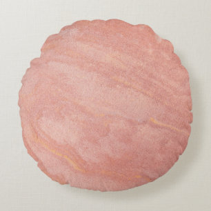Pink Round Cushion
