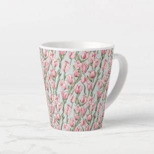Pink Row Serenity Latte Mug