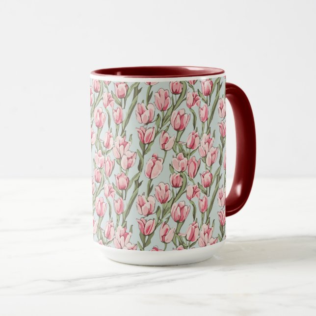 Pink Row Serenity Mug (Front Right)
