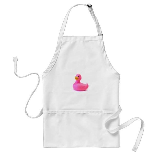 Pink Rubber Duck Standard Apron (Front)