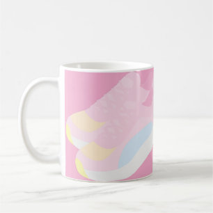 Pink Running Shoes Coffee Mug