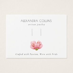 Pink Sakura Blossom Hairclip Barrette Display