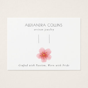 Pink Sakura Blossom Hairclip Barrette Display