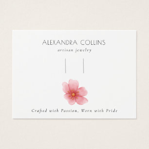 Pink Sakura Blossom Hairclip Barrette Display