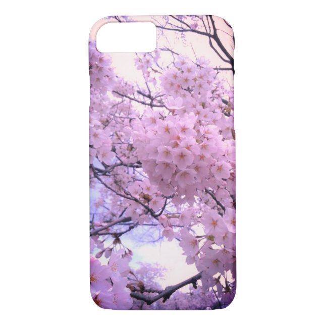 Pink Sakura Cherry Blossom Phone Case (Back)