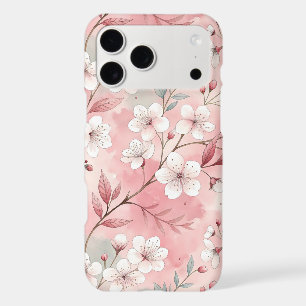 Pink Sakura Flower Pattern