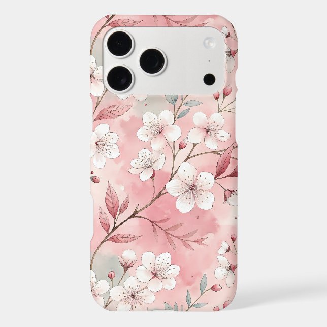 Pink Sakura Flower Pattern (Back)
