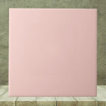 Pink Salt Solid Colour Ceramic Tile<br><div class="desc">Pink Salt Solid Colour. This soft and delicate shade of blush pink exudes a sense of gentle warmth and understated elegance. This versatile shade blends seamlessly with various colour palettes,  making it an excellent choice for adding a touch of grace and serenity.</div>