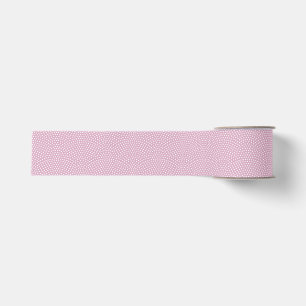 Pink Same Komon (shark skin) Grosgrain Ribbon