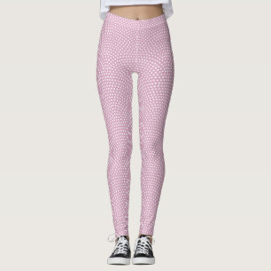 Pink Same Komon (shark skin) Leggings