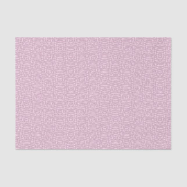 Pink Same Komon (small scale) Tissue Paper (Front)