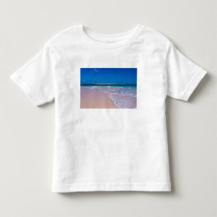 Pink sand beach at Conch Bay, Cat Island, Toddler T-Shirt