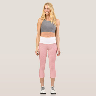 Pink Sand Capri Leggings