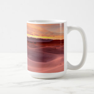 Pink sand dunes, Death Valley, CA Coffee Mug