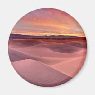 Pink sand dunes, Death Valley, CA Magnet