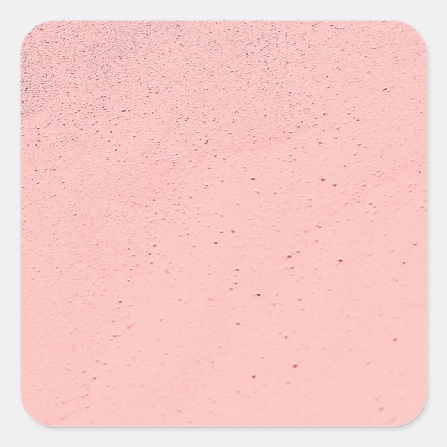 Pink Sand Square Sticker (Front)