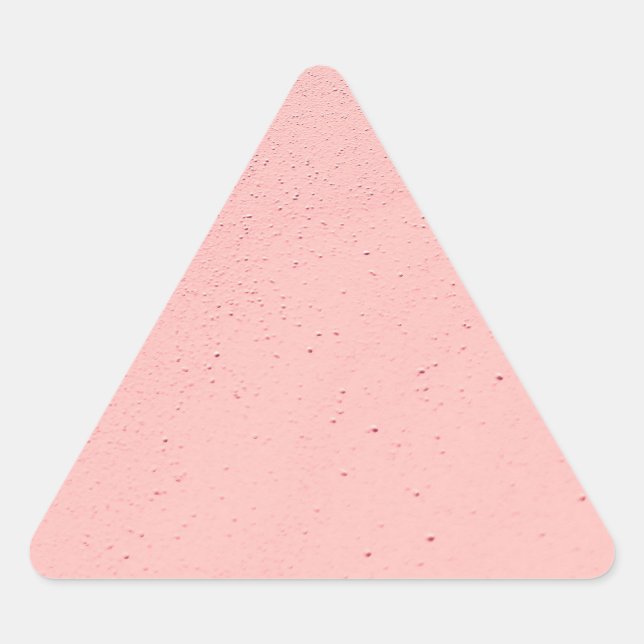 Pink Sand Triangle Sticker (Front)