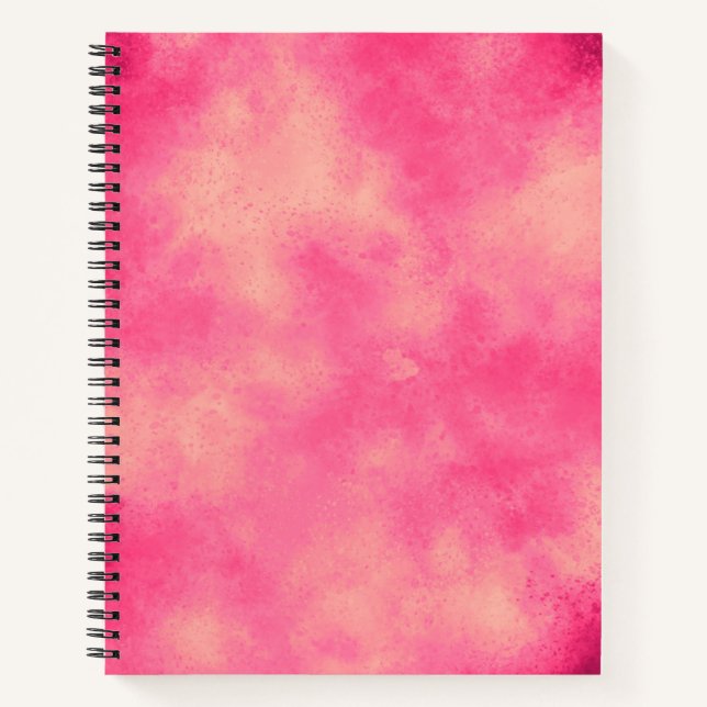 Pink Sandstorm  Notebook (Front)