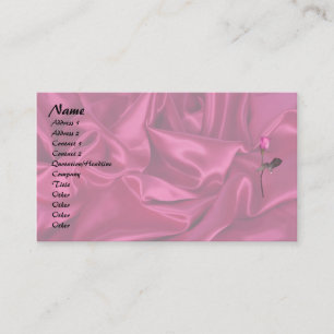 Pink Satin Heart! Business Card