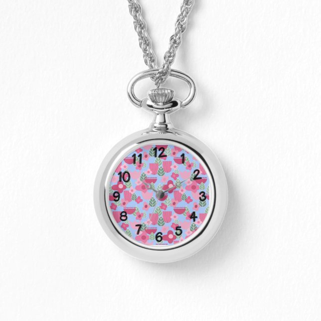 Pink Scandinavian Spring Watch (Front)