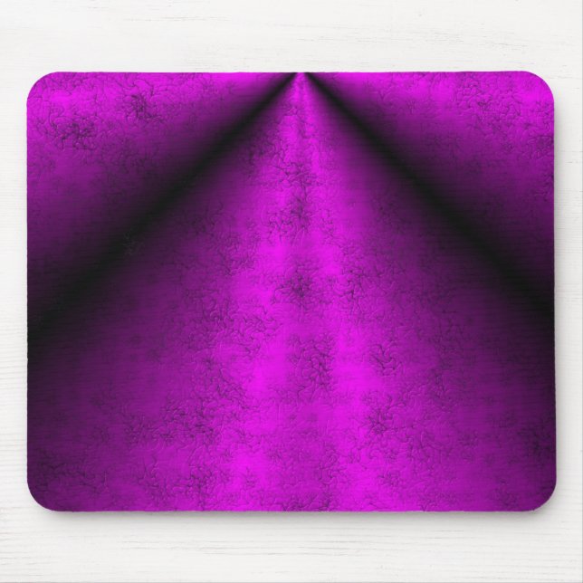 Pink schwarz regenbogen mouse pad (Front)