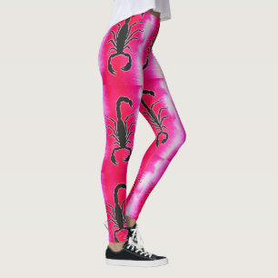 pink scorpio leggings