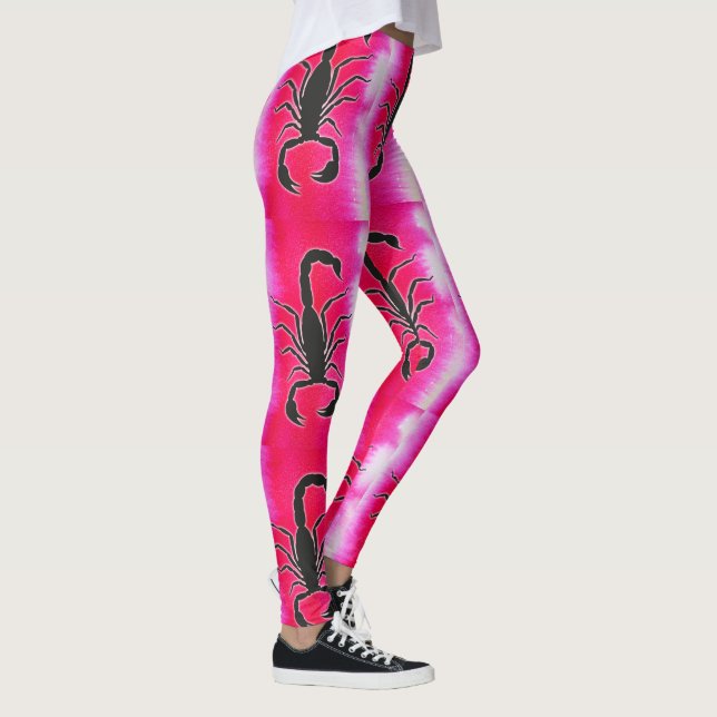 pink scorpio leggings (Right)