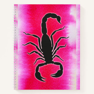 pink scorpio notebook