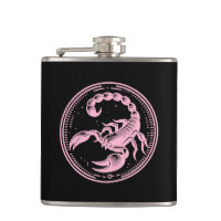 Pink Scorpion Astrology Zodiac Sign Scorpio