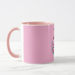 Pink Seahorse Mug