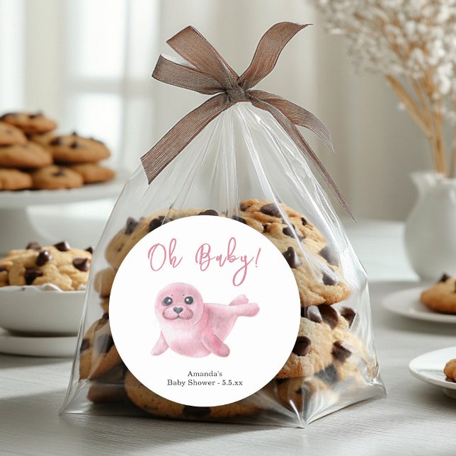 Pink Seal Baby Shower (Creator Uploaded)