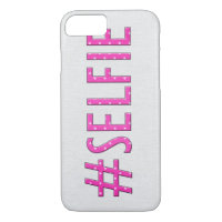 Pink "Selfie" Polka Dot