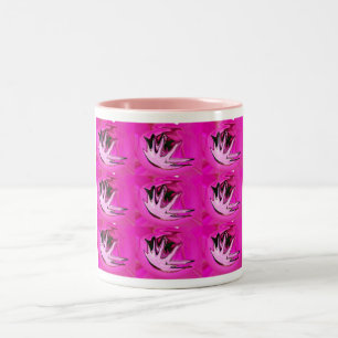 Pink Sensations Two-Tone Coffee Mug