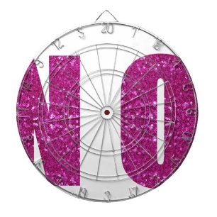 pink sequined no dartboard