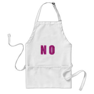 pink sequined no standard apron