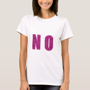 pink sequined no T-Shirt