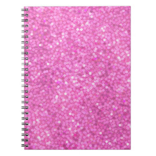 Pink Sequins Bling Notebook