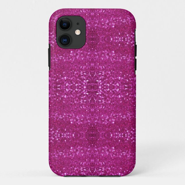 pink sequins Case-Mate iPhone case (Back)