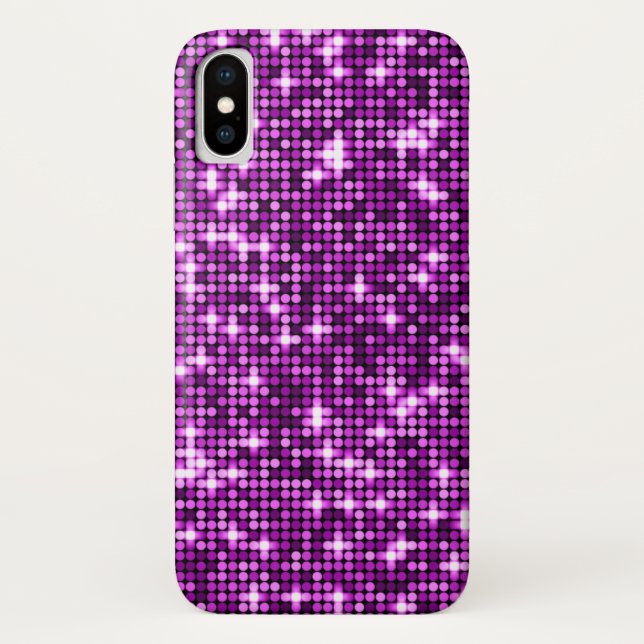 Pink Sequins Phone Case (Back)