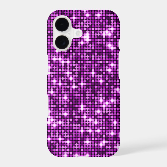 Pink Sequins Phone Case (Back)