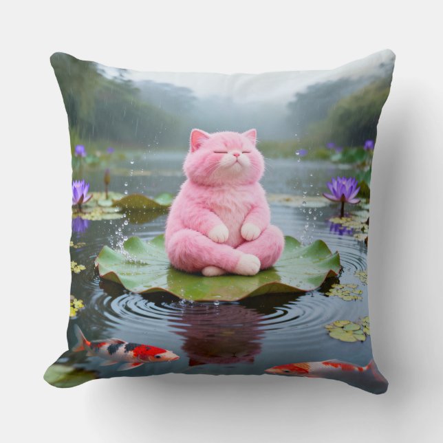 Pink Serenity 001 Cushion (Front)