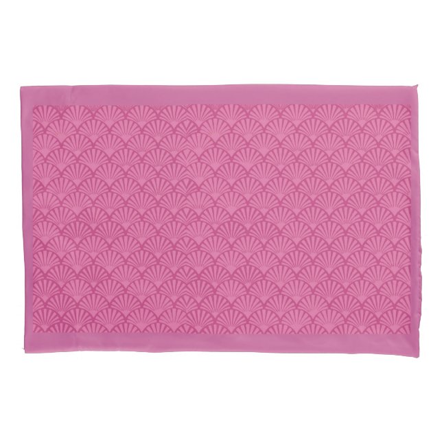 Pink Sheaves Reversible Pillowcase (Front)