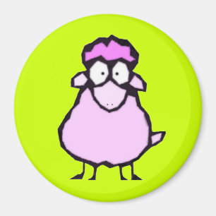Pink Sheep Magnet